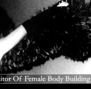 Kellie, the Progenitor of Female Bodybuilding, who along with the photography of Jean-Paul Goude, singelhandedly launched the sport in the mass-media, being featured in Esquire, Vogue, Oui, Playboy and many others. Kellie's muscles were some of the first on a female. Browse site to read more.